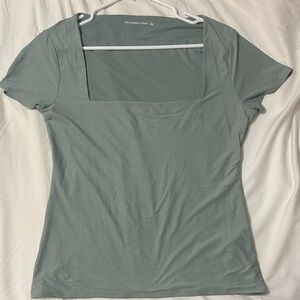Abercrombie & Fitch Sage Green Blouse
